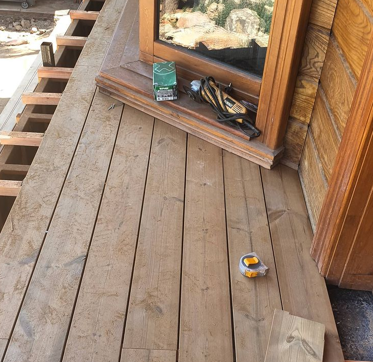 THERMOWOOD ÇAM DECK UYGULAMA